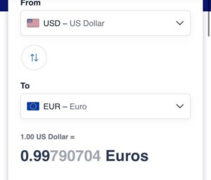 الدولار أقوى من اليورو